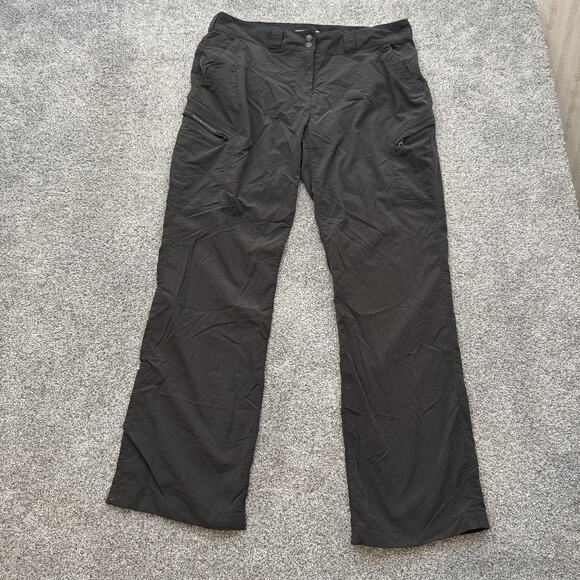 ExOfficio Pants Womens 12 Nylon Outdoor Hiking Travel Quick Dry Zip Pocket - Picture 1 of 16